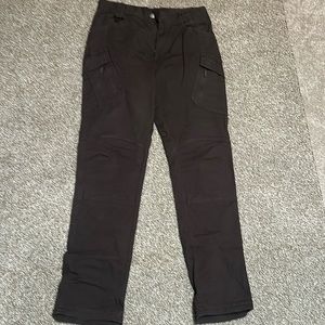 Men’s pants, size 34 34, brown, elastic waist